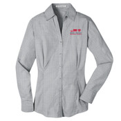 L639 Port Authority® Ladies Plaid Pattern Easy Care Shirt