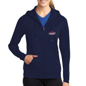 LST238 Ladies Sport Wick ® Fleece Full Zip Hooded Jacket