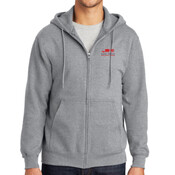 PC90ZHT  Port & Company® Tall Essential Fleece Full-Zip Hooded Sweatshirt 2
