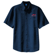 SP11 Port & Company Short Sleeve Value Denim Shirt 