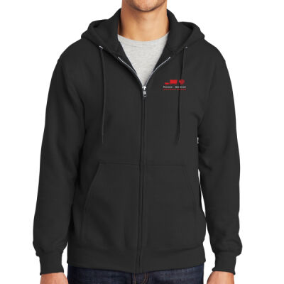 PC90ZHT  Port & Company® Tall Essential Fleece Full-Zip Hooded Sweatshirt Thumbnail
