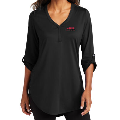 LK6840  Port Authority® Women's City Stretch 3/4-Sleeve Tunic Thumbnail