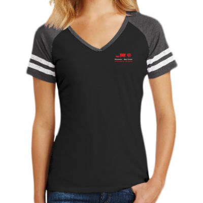 DM476  District ® Women’s Game V-Neck Tee Thumbnail