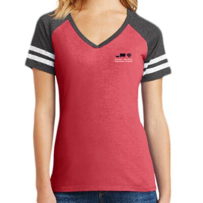 DM476  District ® Women’s Game V-Neck Tee Thumbnail