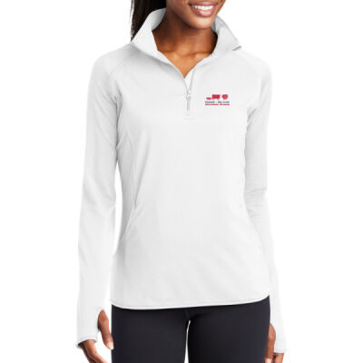 LST850  Sport-Tek® Women's Sport-Wick® Stretch 1/4-Zip Pullover Thumbnail