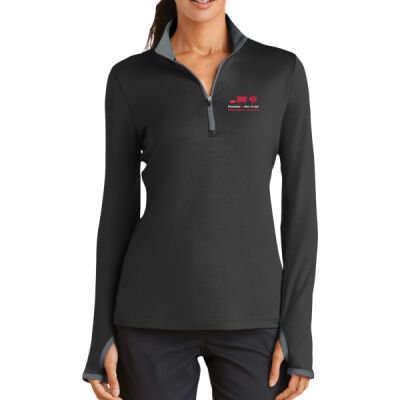 779796  Nike Women's Dri-FIT Stretch 1/2-Zip Cover-Up Thumbnail